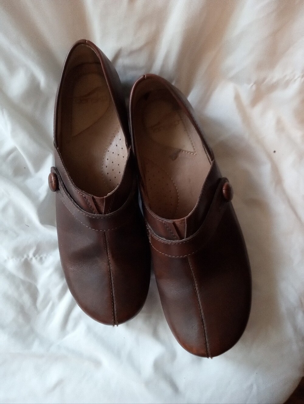 Eur 41 Women's Dansko Brown Solstice Slip-on Clogs